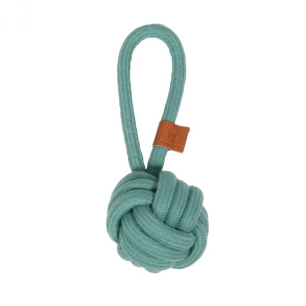 D&D Knotenball mit Schlaufe Harper - blau - 22 x 8cm – Bild 6