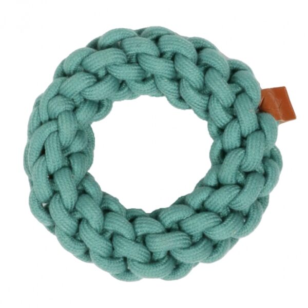 D&D Baumwollring Ben - blau - 19 x 19 x 5cm – Bild 6