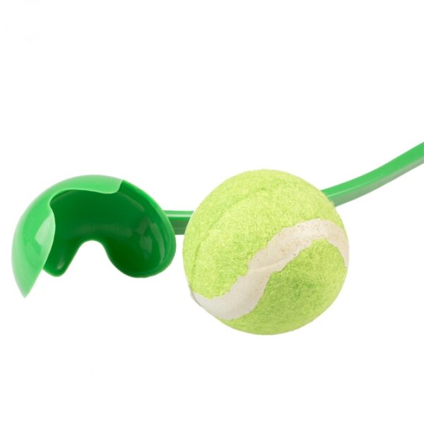 Duvoplus Tennisballwerfer - grün - 40 cm – Bild 4